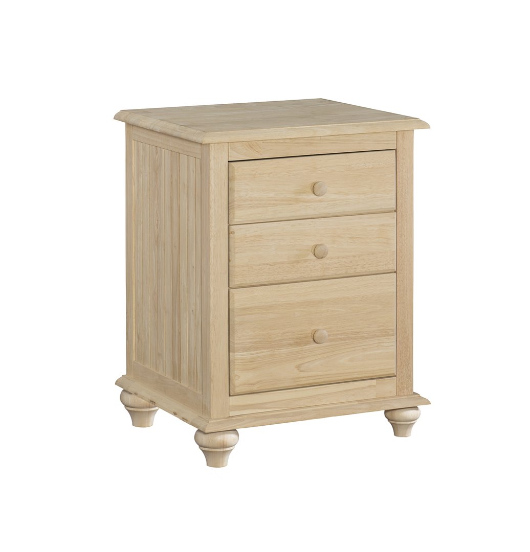 Cottage 3Drawer Nightstand John Thomas Furniture