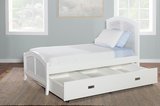 BD128-1202 ARCH BED TWIN WITH BD08-TRUNDLE