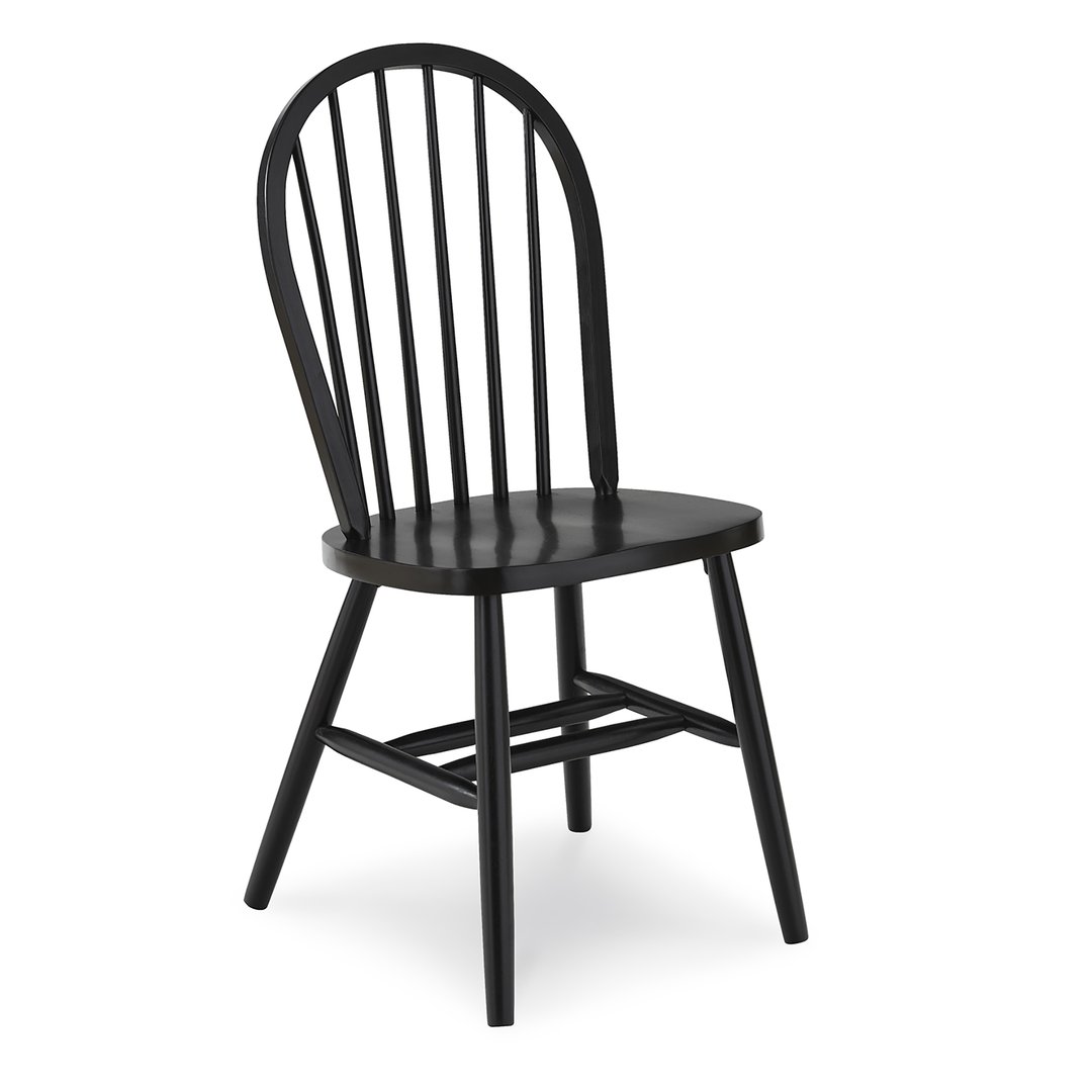 Dining Essentials Windsor Chair in Black John Thomas Furniture