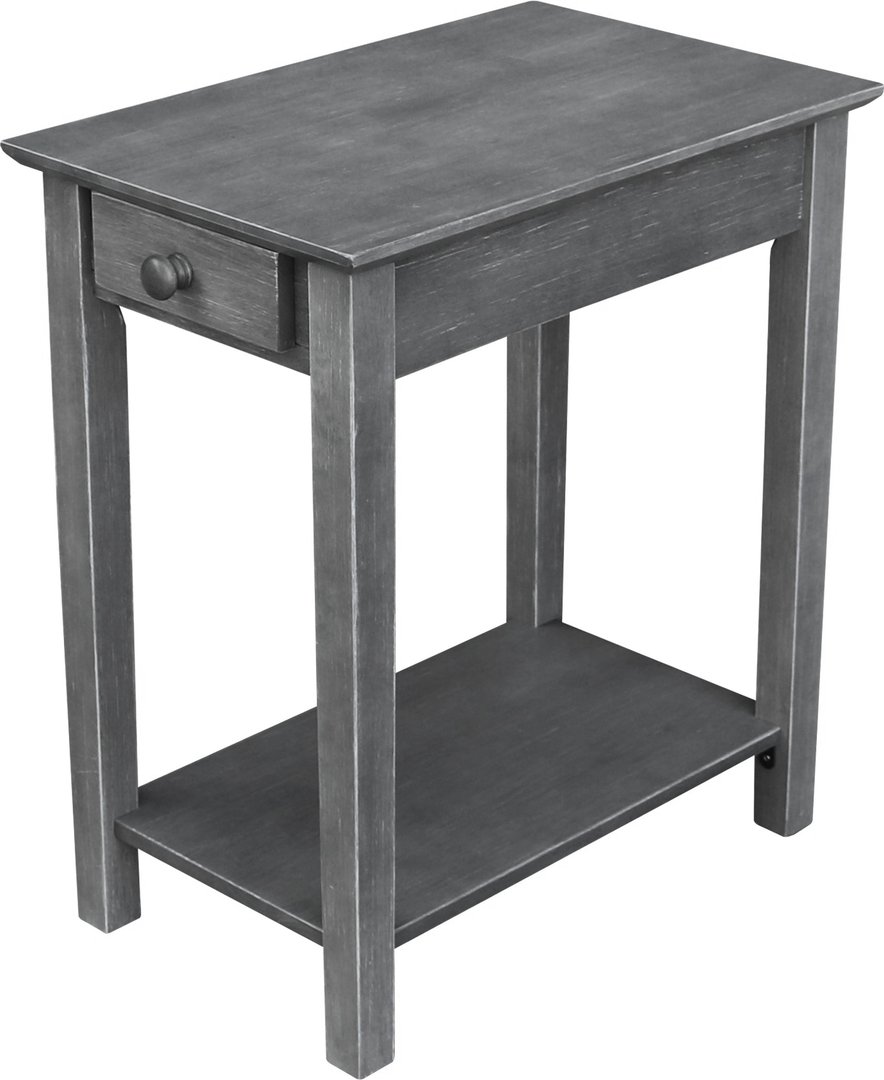 Destinations Collection - Narrow End Table in Heather Gray | John
