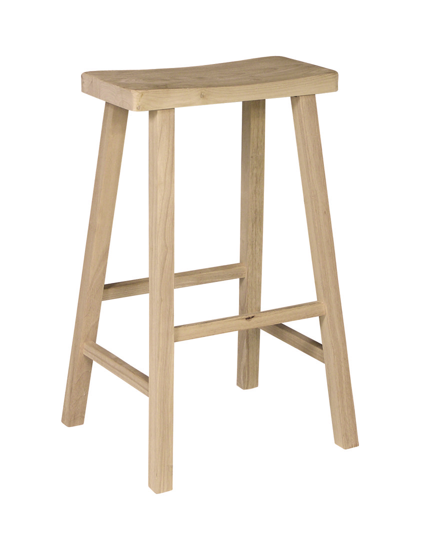 30" Saddle Seat Bar Stool John Thomas Furniture