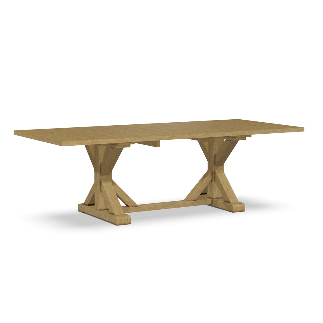 Sierra Trestle Table Top & Base | John Thomas Furniture