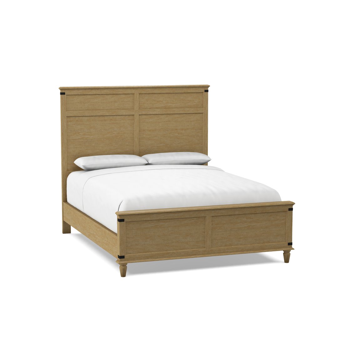 Farmhouse Chic Bed: Available in K & Q | John Thomas Furniture