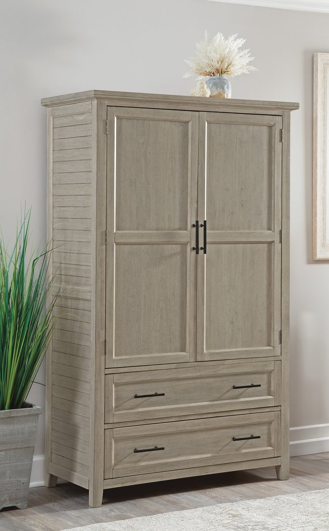 Sanibel Bedroom - Wardrobe in Macchiato | John Thomas Furniture