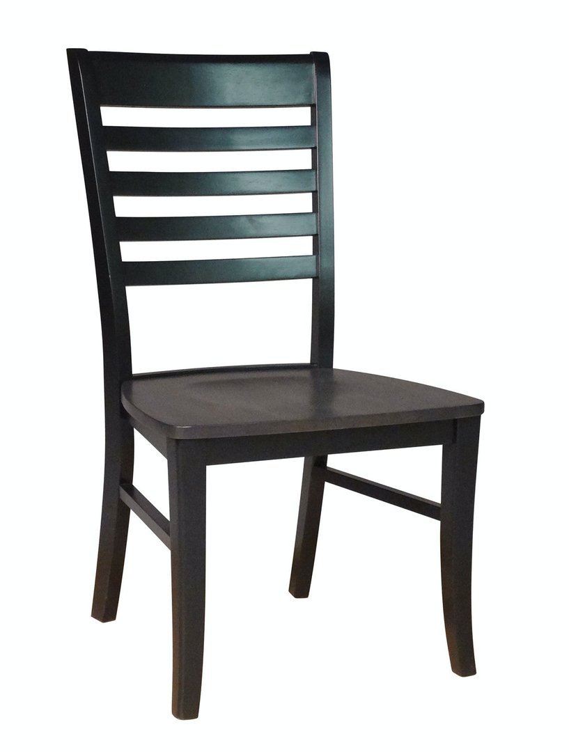 Cosmopolitan Collection Roma Chair in Coal & Black John Thomas