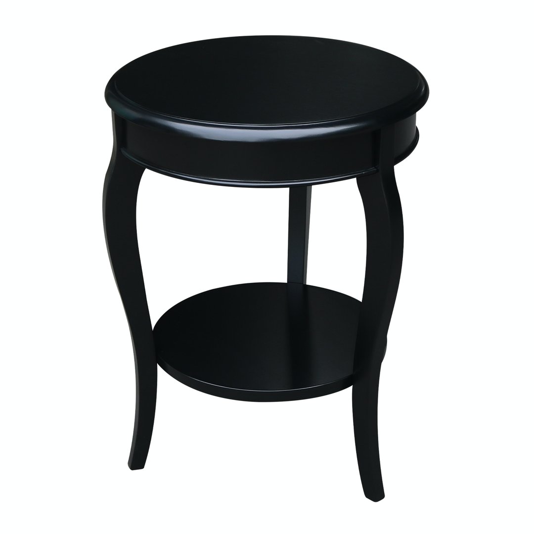Destinations Collection Cambria Accent Table in Black John Thomas