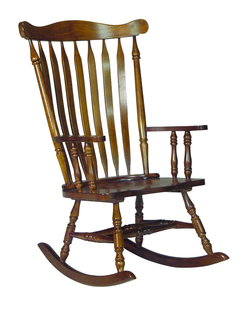 Home Accents - Colonial Rocker in Espresso | John Thomas Furniture