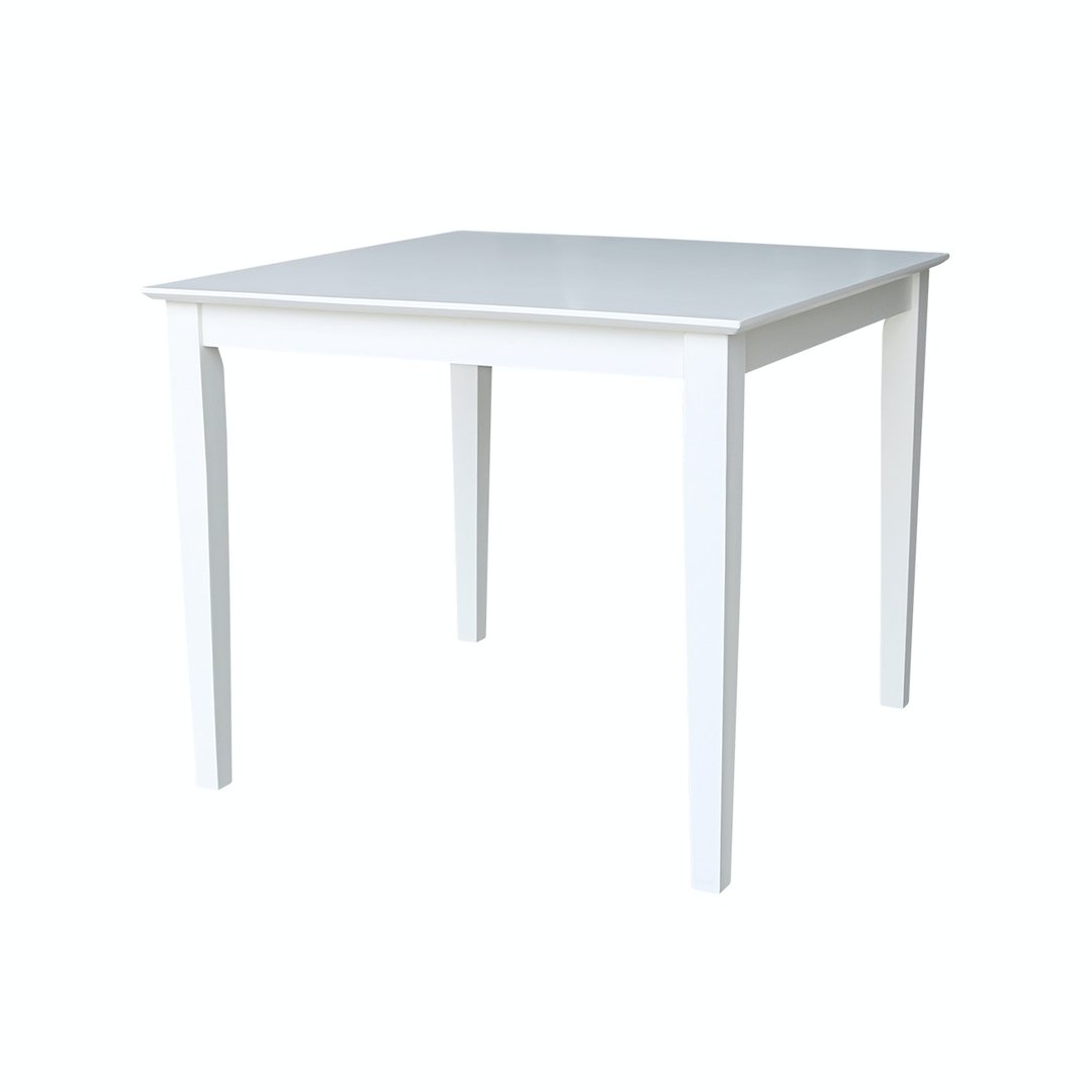 36'' Square Table / 30'' Shaker Legs | John Thomas Furniture